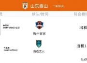 江南体育登录入口-关于梅州客家泰山队中卫杨瑞琦租借加盟球队，的信息