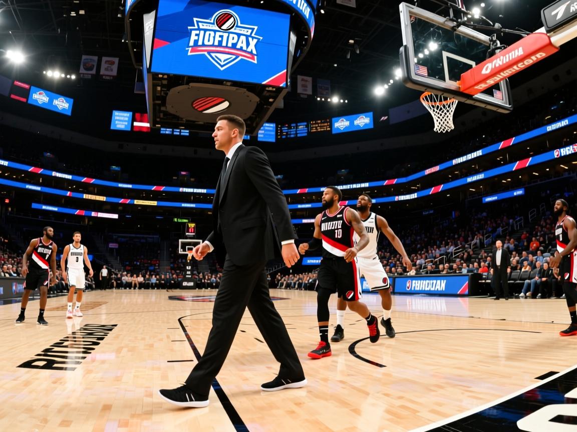 步行者队力克开拓者队，东部决赛赛场  第2张